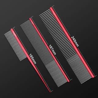 Shernbao Professional pet comb series TSC104, TSC187, TSC245 Pet grooming comb butter comb for pet groommer use