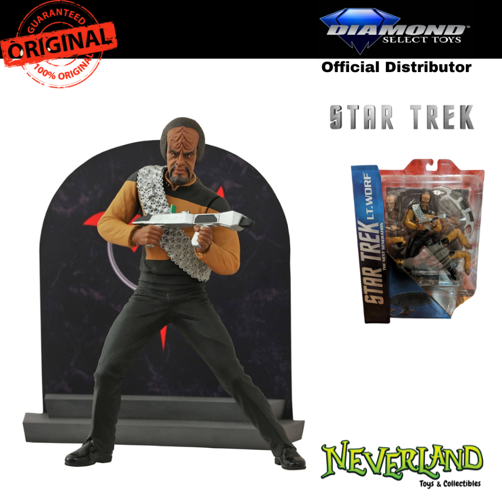 Diamond Select Star Trek Select Lieutenant Worf Action Figure