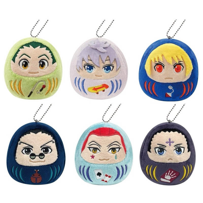 พร้อมส่ง แท้ ฮันเตอร์ ตุ๊กตา HUNTER×HUNTER Korokoro Daruma Mascot (10 cm)