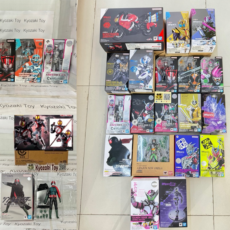 S.H.Figuarts Kamen Rider+Ultraman SHFไรเดอร์+อุลตร้าแมน ลองเลือกก่อนได้ครับ มาสค์ไรเดอร์