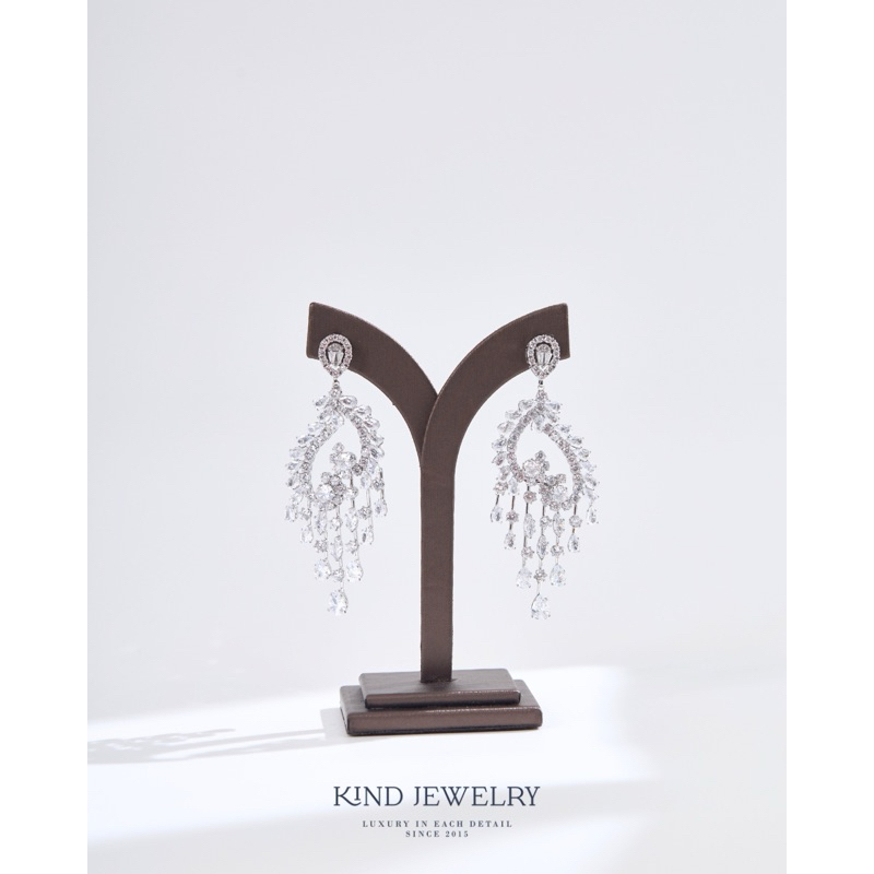 Kind Jewelry ต่างหู เจ้าสาว ต่างหูออกงาน Gardenia Grace