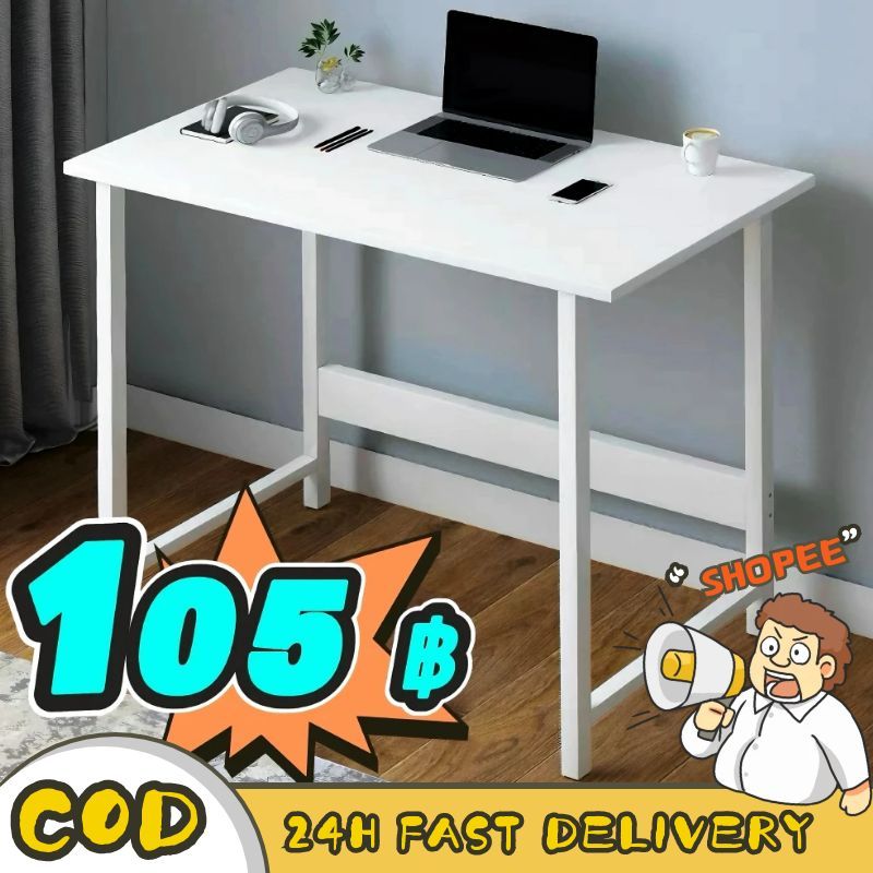 CAIY🌟พร้อมส่งโต๊ะทำงานขนาดเล็ก ราคาถูก ใช้ที่บ้านและออฟฟิศ ขนาด68x60x28CM