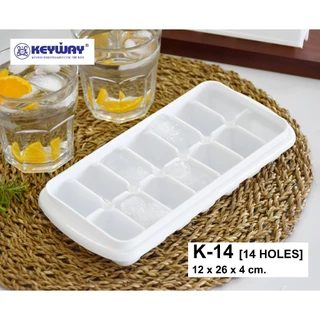 Keyway K-14 ถาดทำน้ำแข็ง 14 ช่อง สไตส์ญี่ปุ่น (ICE TRAY) - รุ่นไม่มีฝาปิด