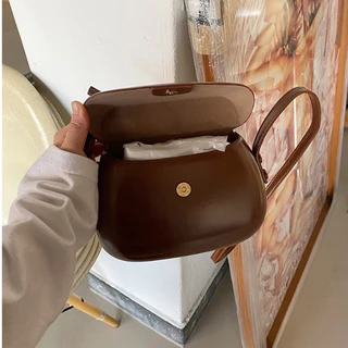 🔥พร้อมส่ง🔥กระเป๋าสะพายข้าง กระเป๋าเกาหลี หนัง pu bag กระเป๋าสีเเดง กระเป๋าแดงสะพายข้าง