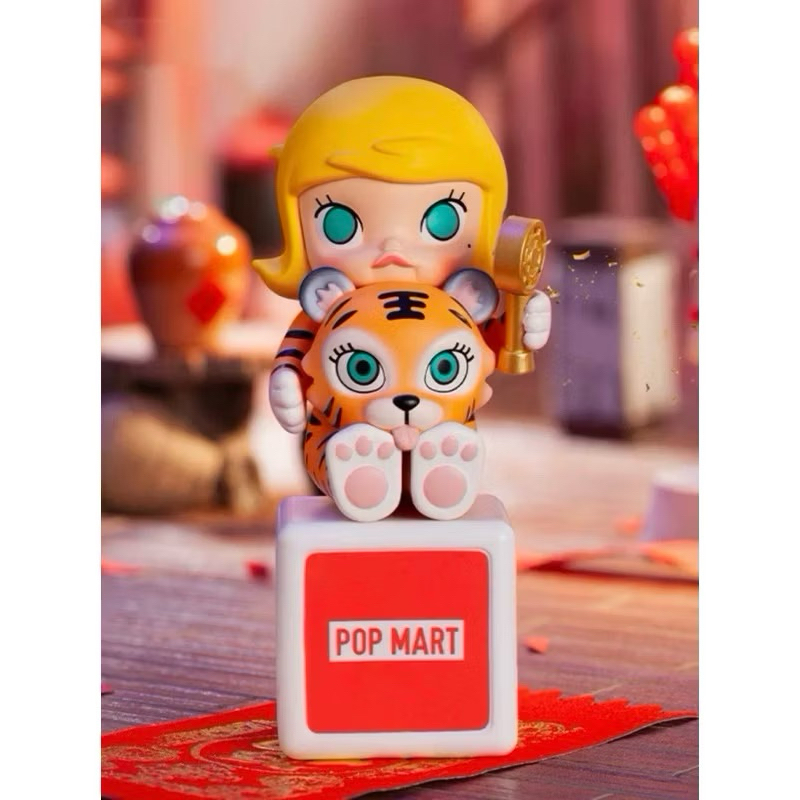 พร้อมส่ง Popmart The Year of Tiger น้อง Molly เช็คการ์ด ไม่แกะตัว