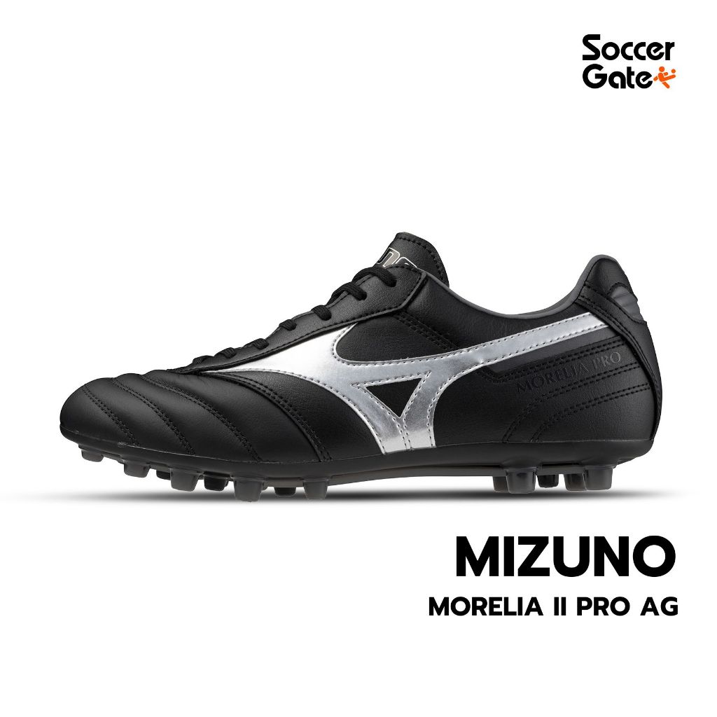 MIZUNO MORELIA II PRO AG รองเท้าสตั๊ดฟุตบอลของแท้ [โค้ด SOC500FEB ลดสูงสุด 500 เมื่อซื้อครบ 3000]