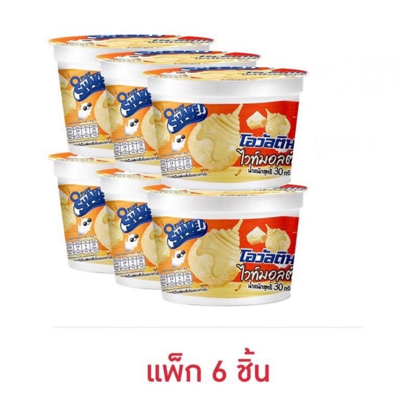 โอพัพ เชค ช็อกโกแลตผสมซีเรียลโอวัลตินไวท์มอลต์ 30 กรัม (แพ็ก 6 ชิ้น)