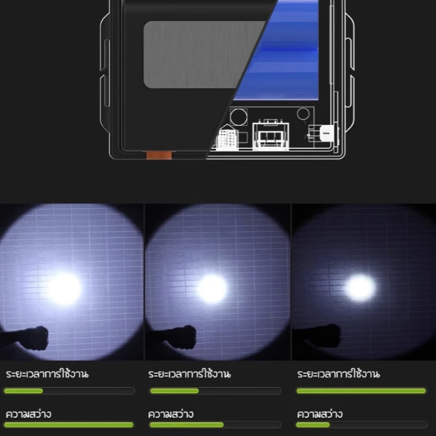 VJP ไฟฉายคาดหัว 100W รุ่น 706 thumbnail 4