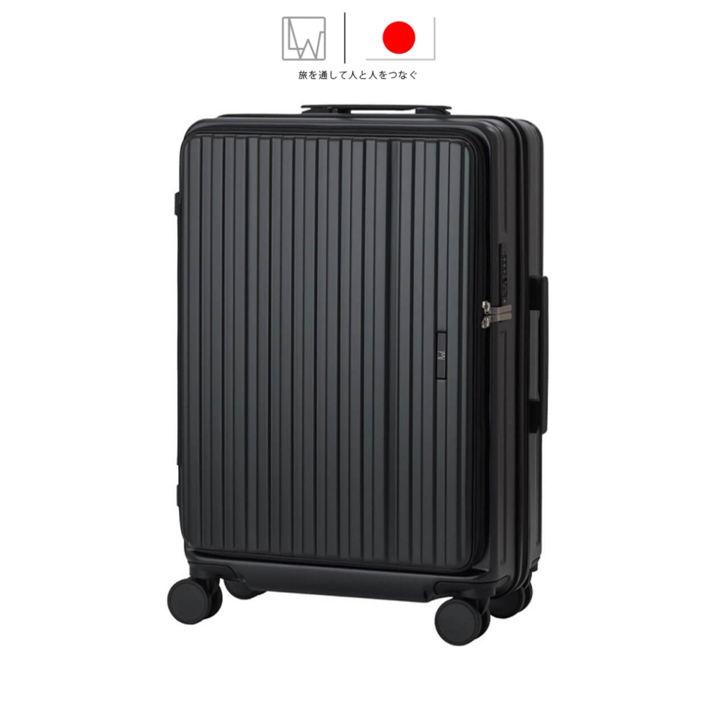 Legend Walker กระเป๋าเดินทางล้อลาก (19/24/27 นิ้ว) รุ่น Zipper 5524 กระเป๋าเดินทาง FRONT OPEN JPTrav
