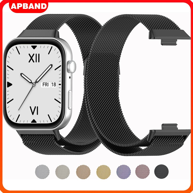 Milanese LOOP STRAP สำหรับ HUAWEI WATCH Fit 3 โลหะสแตนเลสสตีลอุปกรณ์เสริมสำหรับ smartwatch Huawei Fit 3