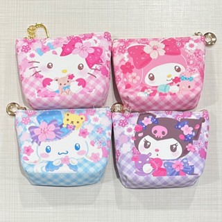 กระเป๋าสตางค์ กระเป๋าใส่เหรียญ ลายการ์ตูน Kitty Mickey Sanri…