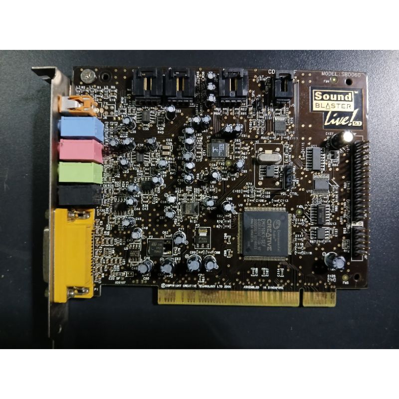 (PCI) Creative Sound Blaster Live 5.1 Channel SB0060