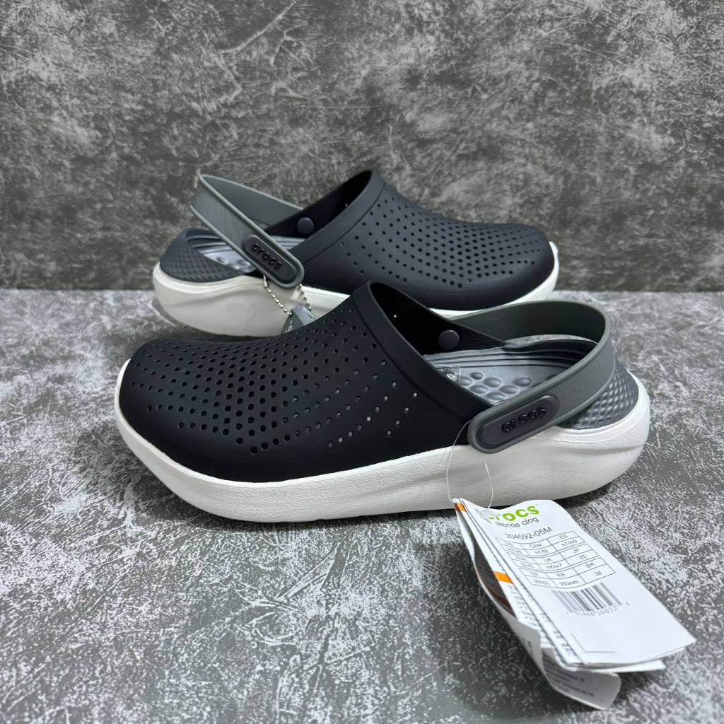 รองเท้าพร้อมส่ง ยางแท้ CROCS Literide รองเท้า แตะ รองเท้าหัวโต แบบลำลอง มาใหม่สุดฮิต