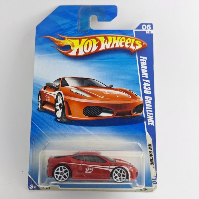 รถเหล็ก Hotwheels FERRARI F430 CHALLENGE (ib6001)