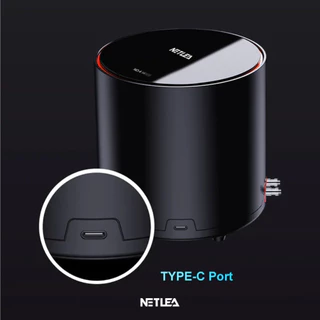 Netlea Air Pump NO.2B/NO.3B/NO.4B ปั๊มลมบลูทูธพร้อมแบตเตอรี่สำรองและไส้กรองฝุ่นในตัว ควบคุมความแรงผ่าน Application
