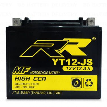 YT12-JS แบตเตอรี่ BIG BIKE RR ขนาด 12V 12Ah ytx 12bs แบตบิคไบค์ shopper shadow 400 dsc 400  baterry