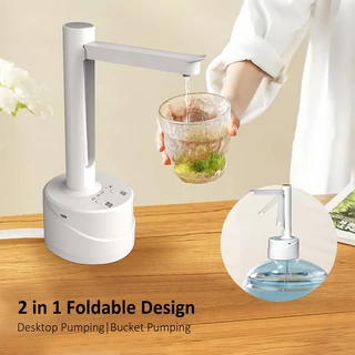 YOOGOO เครื่องกดน้ำอัตโนมัติ พับเก็บได้ Water Dispenser Pump ค่าใช้จ่ายUSB กดน้ำอัตโนมัต เครื่องกดน้ำถังอัตโนมัติ