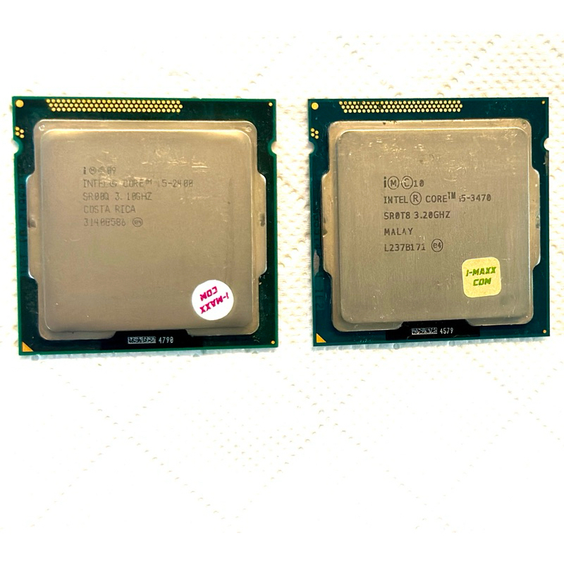 CPU intel i5-2400/ i5-3470S/ i5-3470/Socket 1155 มือสองสภาพดี