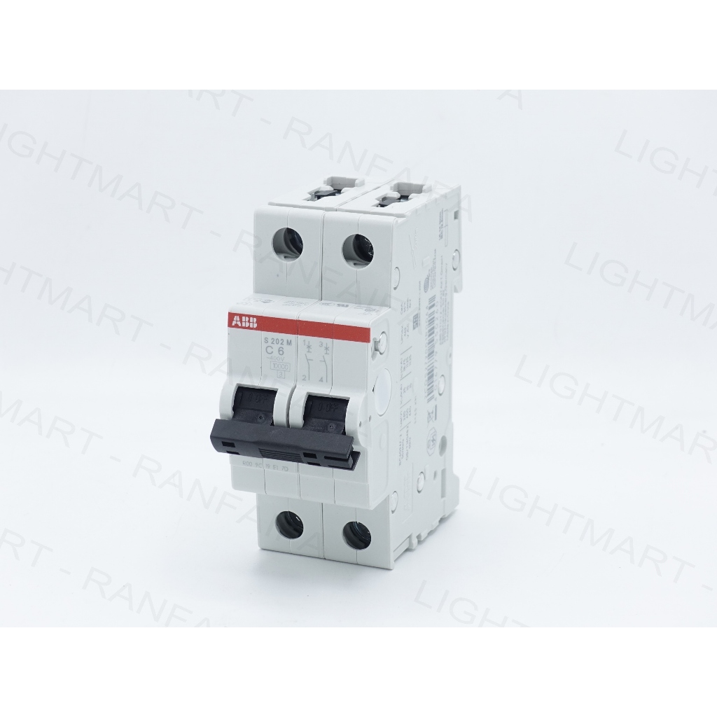 เมนเบรกเกอร์ 2P 6-63A "ABB"