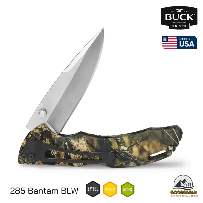 มีดพับ BUCK Bantam® BLW Mossy Oak ( 0285CMS24-B )