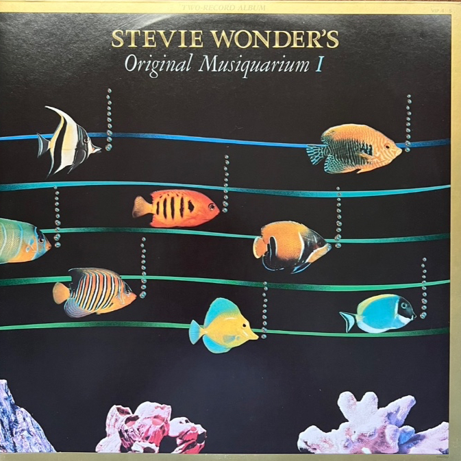 แผ่นเสียง LP Stevie Wonder – Stevie Wonder's Original Musiquarium I ( เกรดสะสม )
