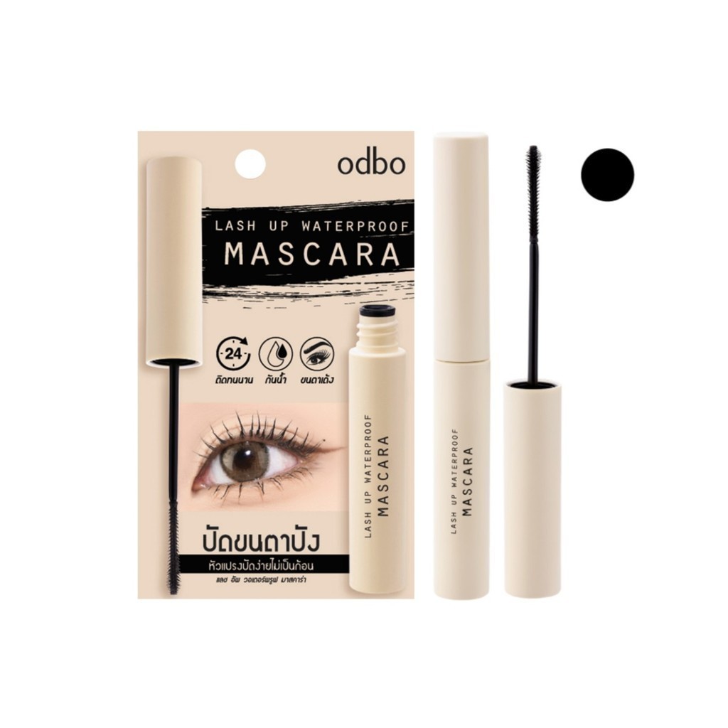 Odbo Lash Up Waterproof OD9007 Mascara 4.5g.โอดีบีโอ แลช อัพ วอเตอร์พรูฟ มาสคาร่า