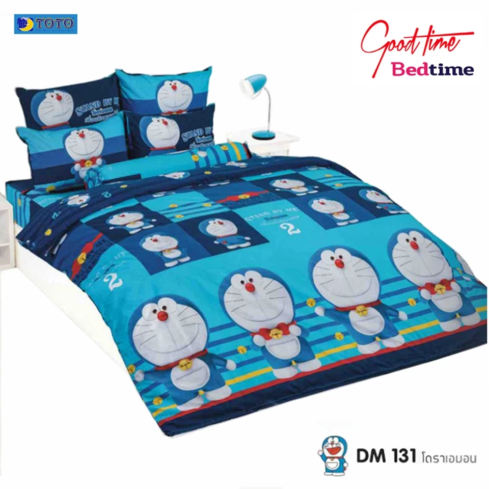 ชุดผ้าปูที่นอน TOTO ลายการ์ตูน โดราเอมอน DM131