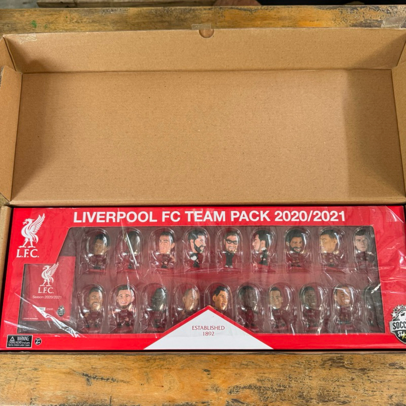 [ของแท้] โมเดลลิเวอร์พูล soccer starz  Liverpool 2020/2021 Litmited 1865/2500 มือหนึ่ง