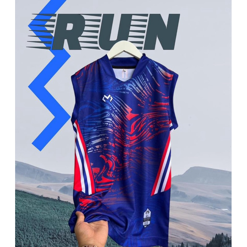 เสื้อกีฬาคุณภาพจากแบรนด์ MA-i รุ่น MA-2402 แขนกุด