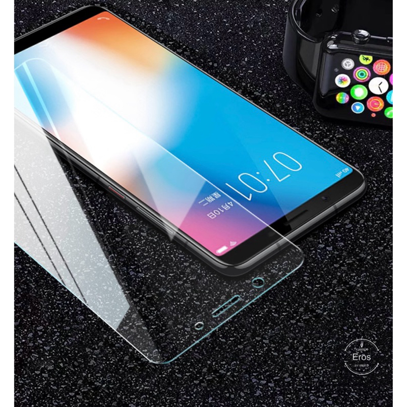 Vivo Y71,ฟิล์มกระจกกันรอย, แข็งไม่แตกง่าย, แผ่นใส, ป้องกันดวงตา