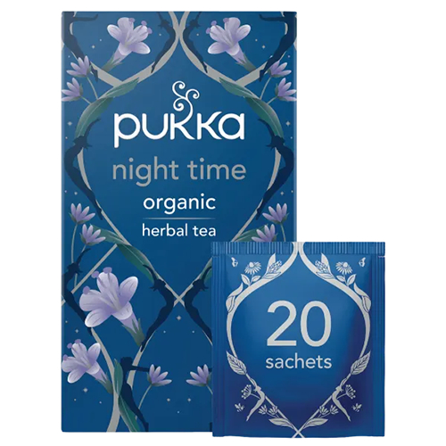 PUKKA TEA Night Time Organic Herbal Tea ชาปุกก้า ชาสมุนไพรออร์แกนิกยามค่ำคืน