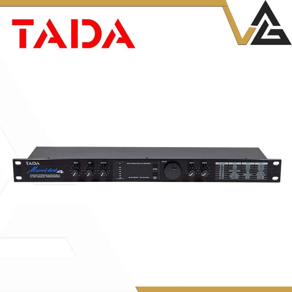 TADA เอฟเฟค Microverb 4 เครื่องปรับแต่งสัญญาณ Special Effects Auto Pan Effect 24 BIT