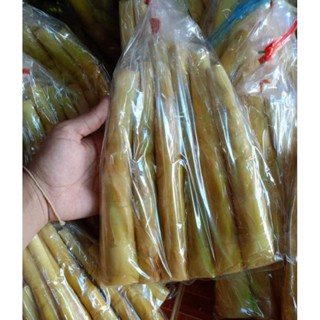 หน่อไม้เผาอัดถุงเก็บได้นาน1ปีถุง400-500กรัม