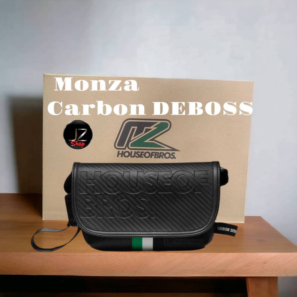 กระเป๋า Hobs® | Monza factory  Collaboration On Carbon Series 2024 Tiny Deboss edition 9 นิ้ว