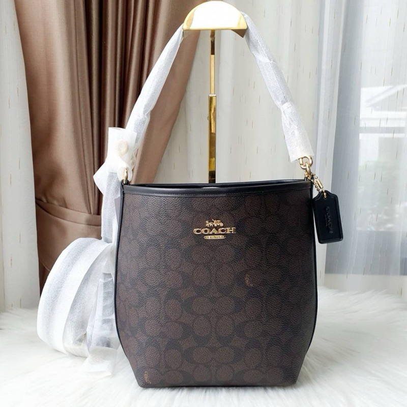 🎀(สด-ผ่อน) CT800 City Bucket Bag In Signature