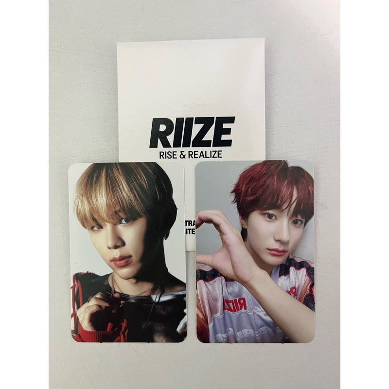 RIIZE pop-up md trading card ver.B แอนตันครึ่งใจ คอนเซ็ป โชทาโร่