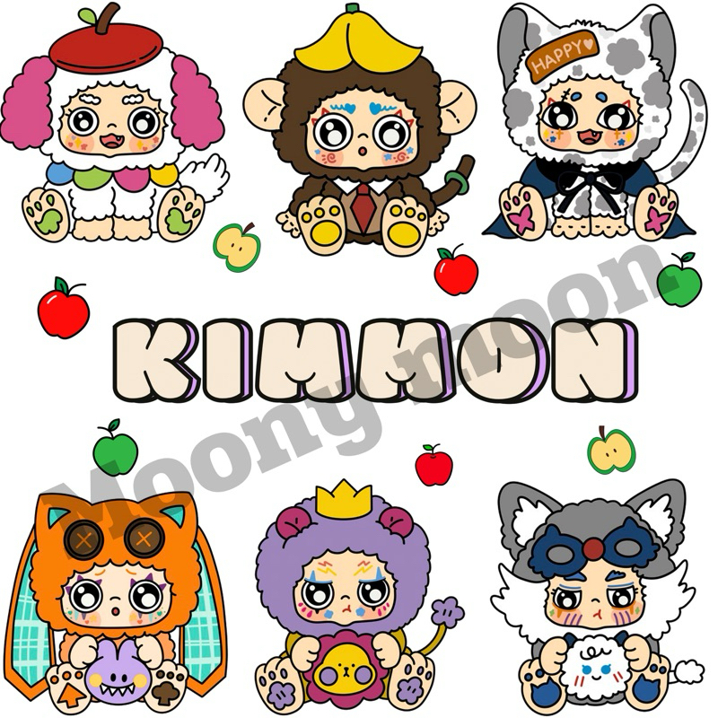 สติ๊กเกอร์รีดติดเสื้อ ตัวรีดติดเสื้อ kimmonคิมมอน v.7