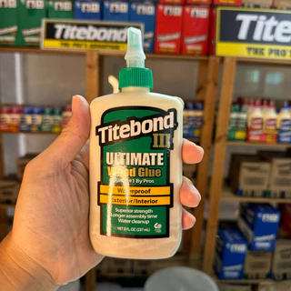 กาว Titebond 8 oz ULTIMATE III Wood Glue (สีเขียว) กาวไม้ เกรดพรีเมี่ยมจาก USA