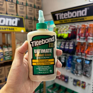 กาว Titebond 8 oz ULTIMATE III Wood Glue (สีเขียว) กาวไม้ เกรดพรีเมี่ยมจาก USA