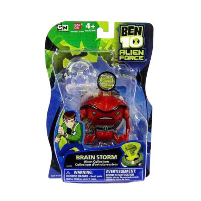 Ben 10 Alien Force Alien Collection Brainstorm 4" Action Figure