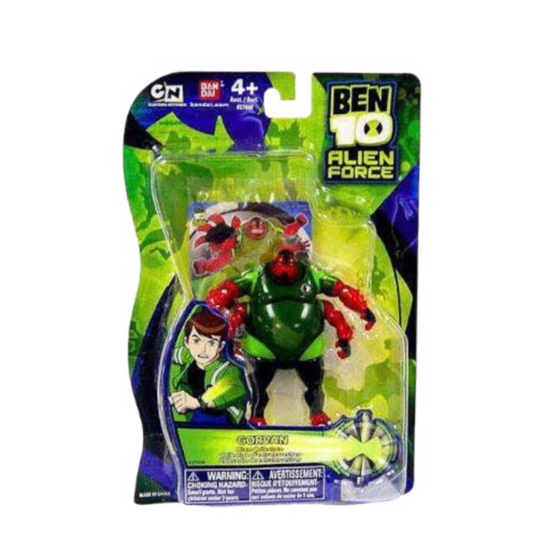 Ben 10 Alien Force Alien Collection Gorvan 4" Action Figure