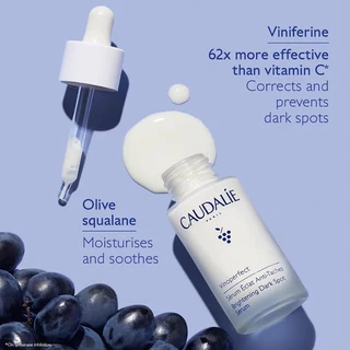 [เหลือ 296.- "เก็บโค้ดทักแชท"] 🔻พร้อมส่ง&แท้🔻 Caudalie Vinoperfect Radiance Serum 10 ml.
