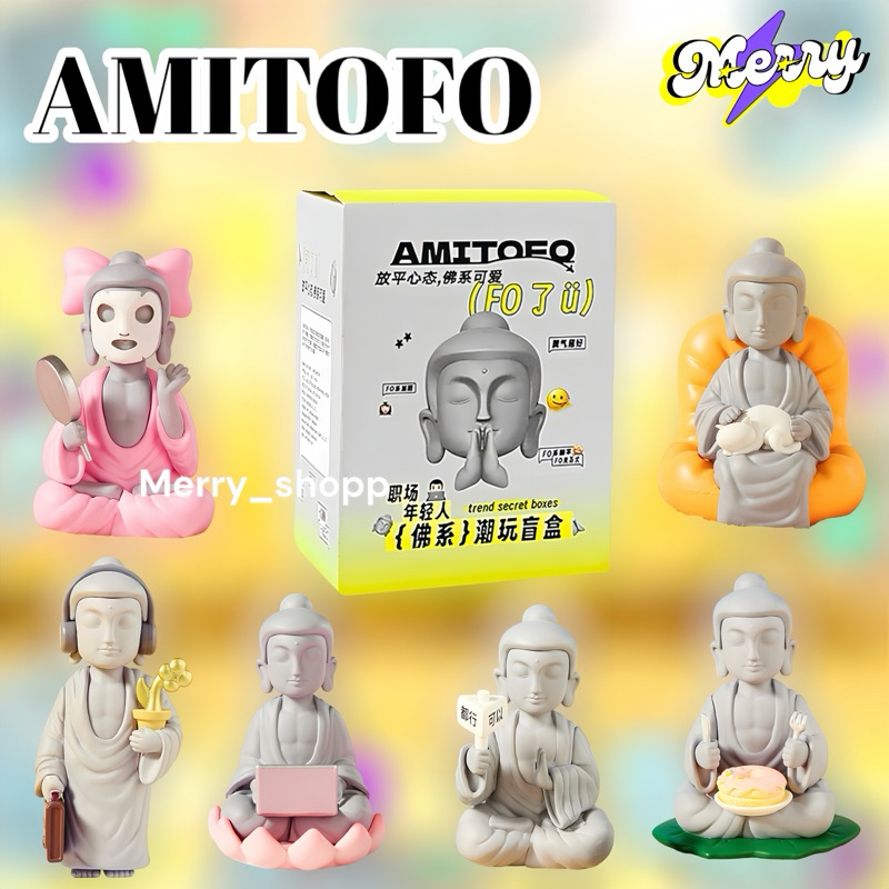 🔥พร้อมส่ง🔥สุ่ม AMITOFO Good Mindset Buddhist Style หลวงเจ้💛