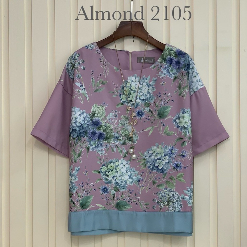 Vineapple เสื้อสไตล์เกาหลี เสื้อสาวอวบ Blouse