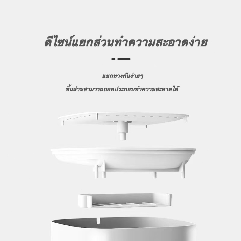 เครื่องกรองน้ําพุอัตโนมัติ 3 ลิตร สําหรับสัตว์เลี้ยง แมว 1 ชิ้น #Z002 - รูปที่ 3