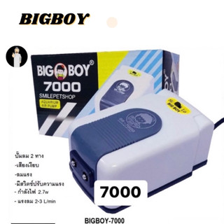 Bigboy-7000 (ปั๊มลม 2 ทาง เสียงเงียบ ปรับความแรงได้)