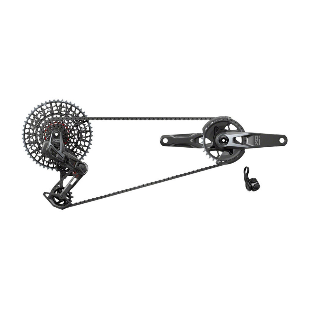 ชุดขับจักรยานเสือภูเขา SRAM X0 T-TYPE EAGLE TRANSMISSION AXS GROUPSET (DARK POLAR)