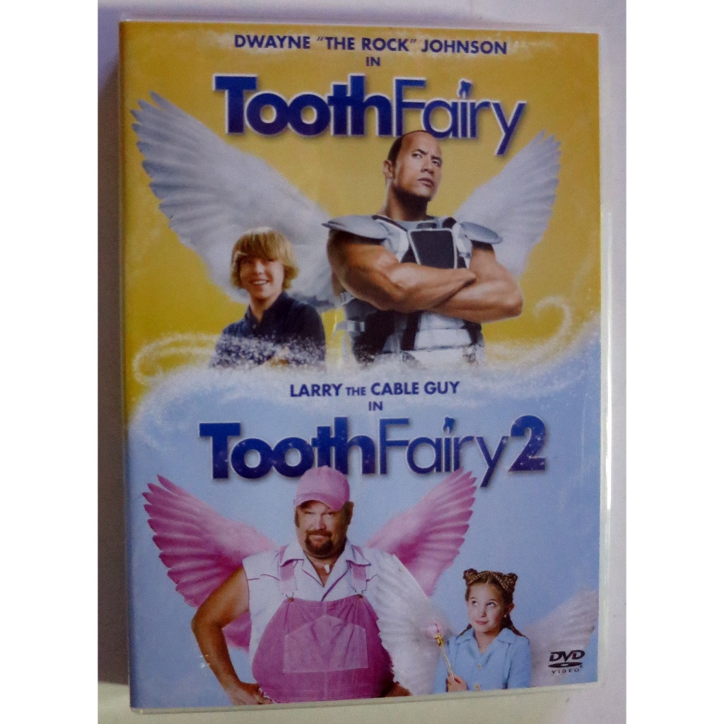 DVDดีวีดีภาพยนตร์สากลเรื่องTooth Fairy นำแสดงโดย The Rock พากย์ไทยsubไทย DVD 2 แผ่น