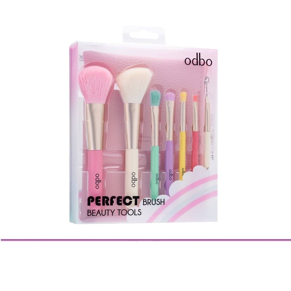 (แท้) Odbo Perfect Brush Beauty Tool โอดีบีโอ เพอร์เฟค บรัช บิวตี้ ทรูล แปรงแต่งหน้า OD8-193