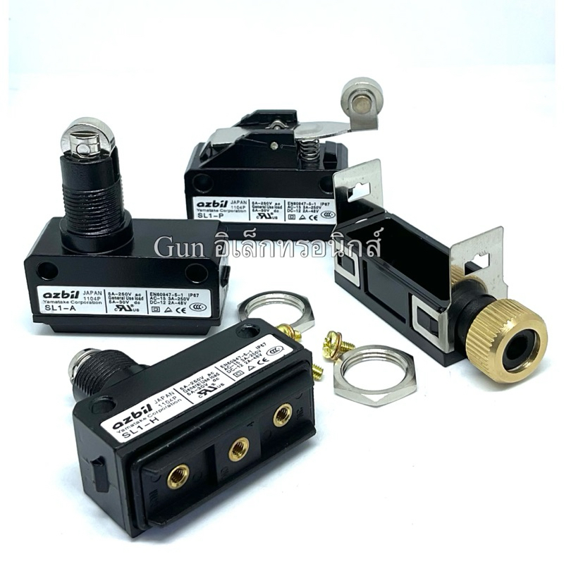 ลิมิต สวิตช์ Yamatake Azbil : SL1-H , SL1-A , SL1-P Limit Switch , SL1H , SL1A , SL1P  MADE IN JAPAN